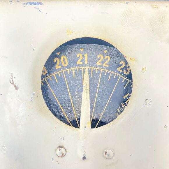 Vintage Steel Hanson Retro Household Scale 1950s 25LBS Capacity Antique - Picture 9 of 9